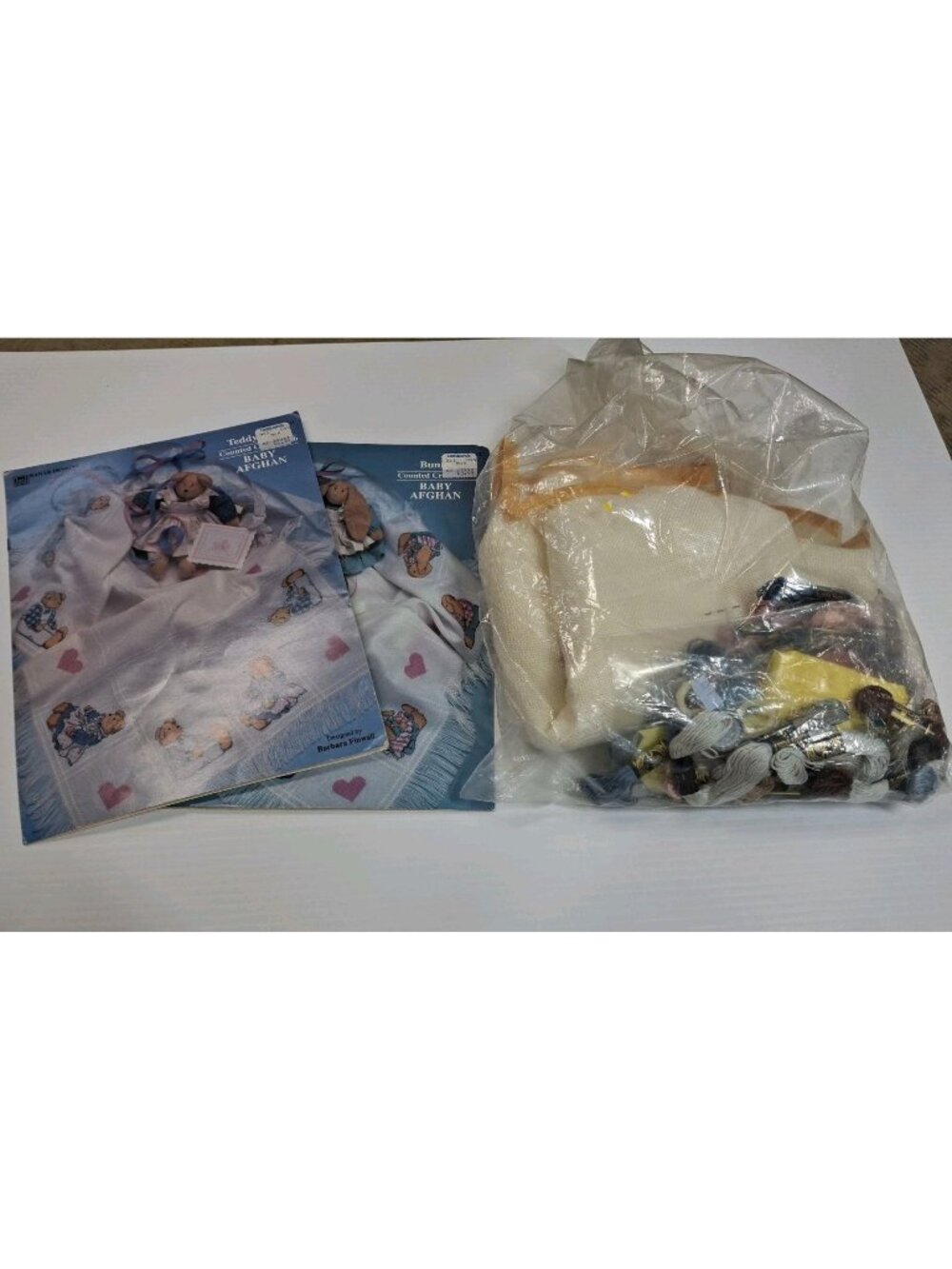 Banar Designs Cross Stitch Baby Afghan Sleeping Teddy BLAF-KIT
